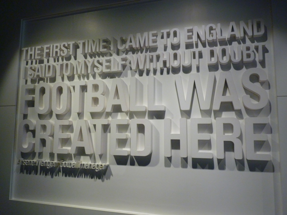 Inside National Football Museum